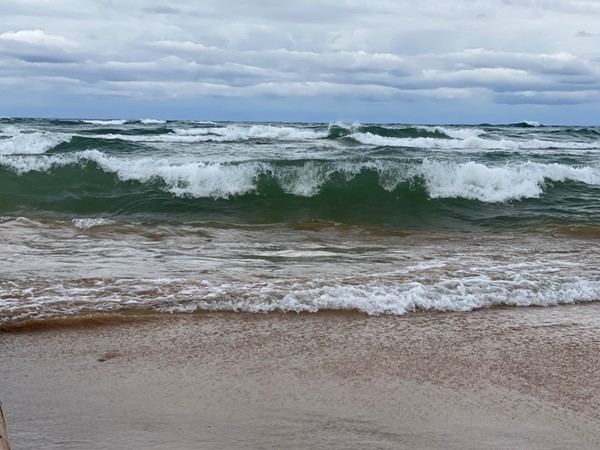 Windy day on Lake Superior