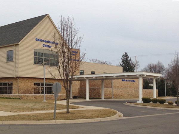 The new Gastroenterology Center and Cancer Treatment Center as part of Owosso Hospital