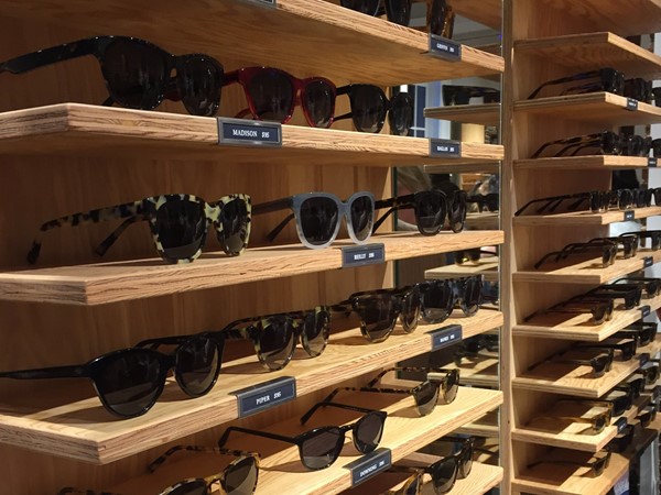 The new Warby Parker store on Magazine Street is fabulous