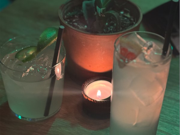 Drinks at Mean Mule Distilling Co.