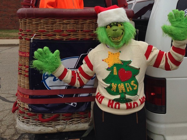 The Grinch was trying to steal Middleville's Christmas parade