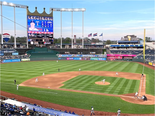 Kauffman Stadium built in 1973 is still a great venue to experience Major League Baseball