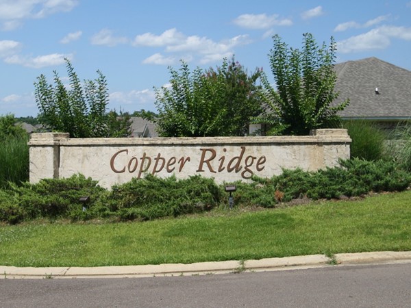Quiet streets for Copper Ridge in Florence