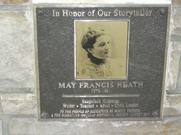 May Francis Heath Memorial Plaque