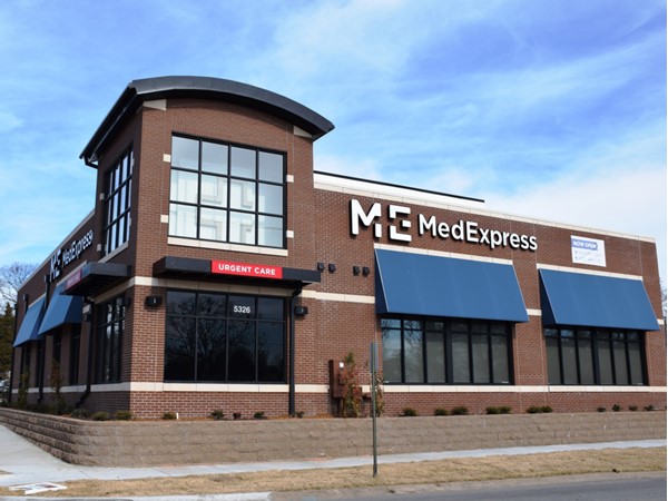 MedExpress is an urgent care facility located on Markham near midtown