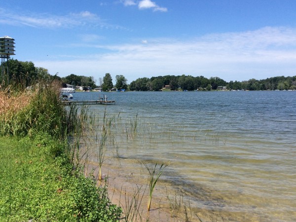 Miner Lake has waters with depths to 24 feet