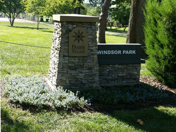 Another one of the great parks in Prairie Village...Windsor Park