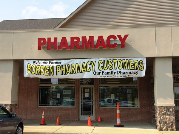 Our newest pharmacy located in The Creeks Edge at 5092 West. Vienna Road, Clio