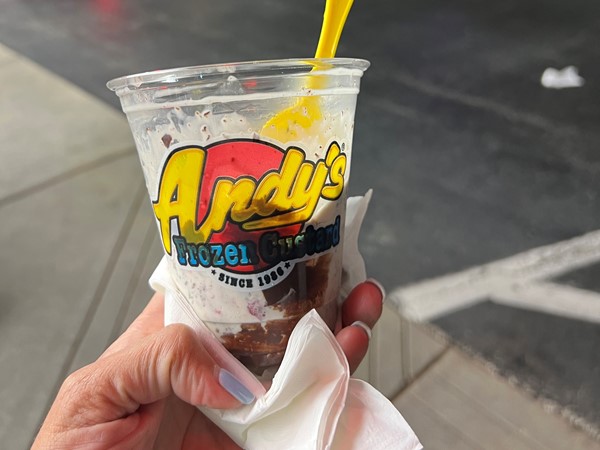 Andy's Frozen Custard is delicious!