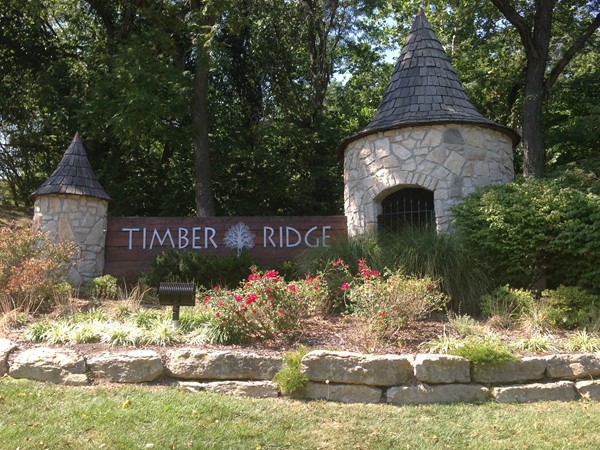 Timber Ridge entrance