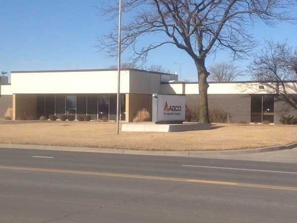 Agco is the largest manufacturing plant in Hesston