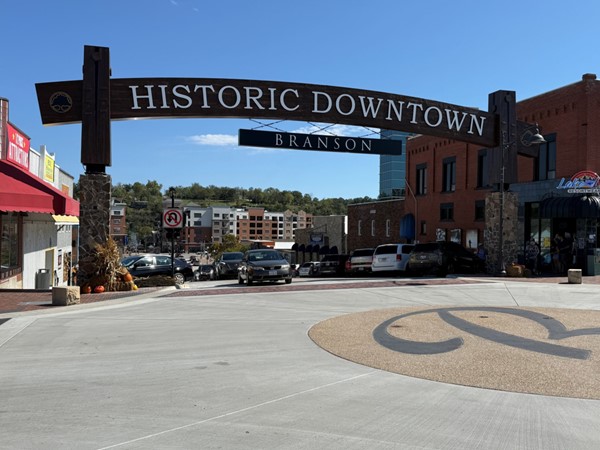Downtown has a new look! Check out this massive welcome sign