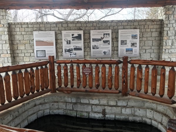 Learn why Boiling Springs was given its name and see the spring itself 