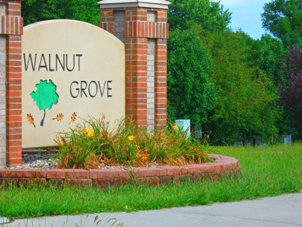 Walnut Grove Entrance