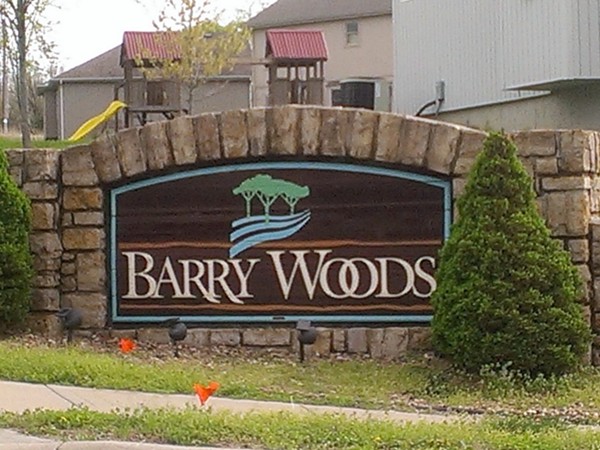 Situated in the bluffs and trees, Barry Woods