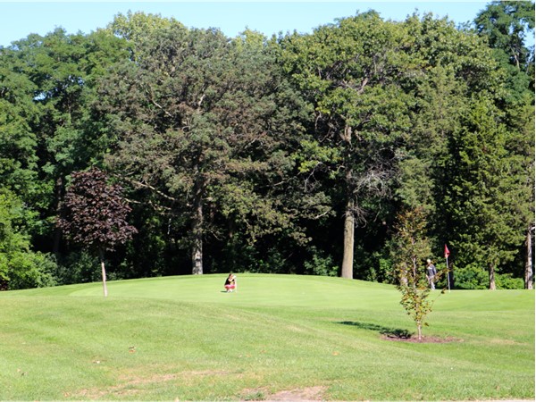 Bunker Hill Golf  Course #4 Green