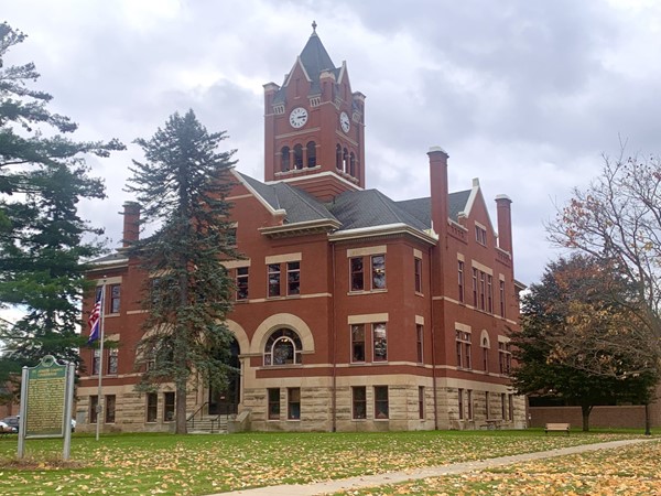 St. Joseph County Courthouse, Centrevill was built in 1899