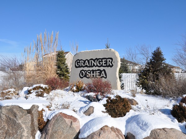Main entrance to the Grainger/O'Shea neighborhood 
