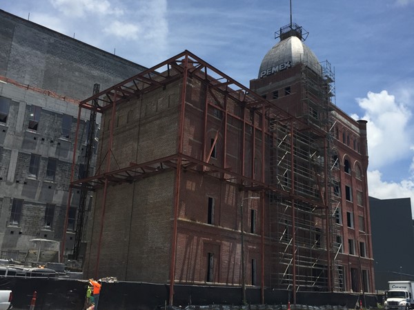 Old Dixie Brewery on Tulane Ave. is being developed into a new research office for the VA Hospital 