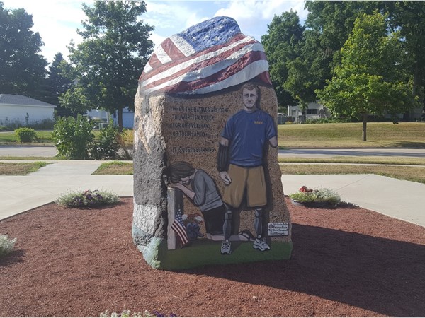 Veteran's Memorial in Cedar Falls