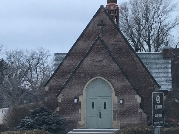 Charming chapel on the campus of Brownel Talbot