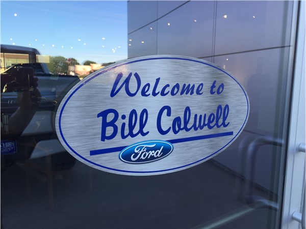 Great sales and service at Bill Colwell Ford