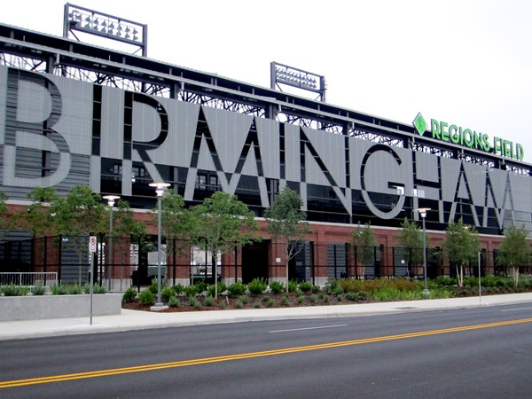 Birmingham's new Region's Field across from Railroad Park