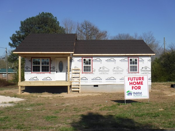 Habitat for Humanity of Marshall County home being constructed in Boaz