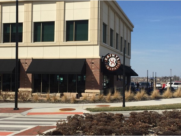 Enjoy great food, fun and sports at Saints Pub and Patio in Lenexa City Center