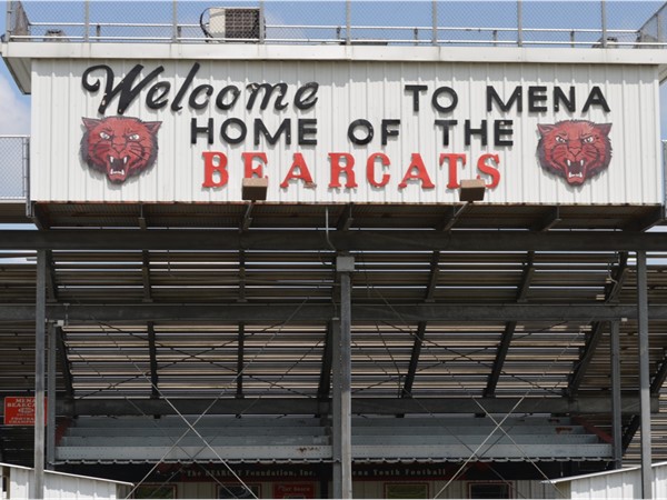 Mena School's Bearcat Stadium