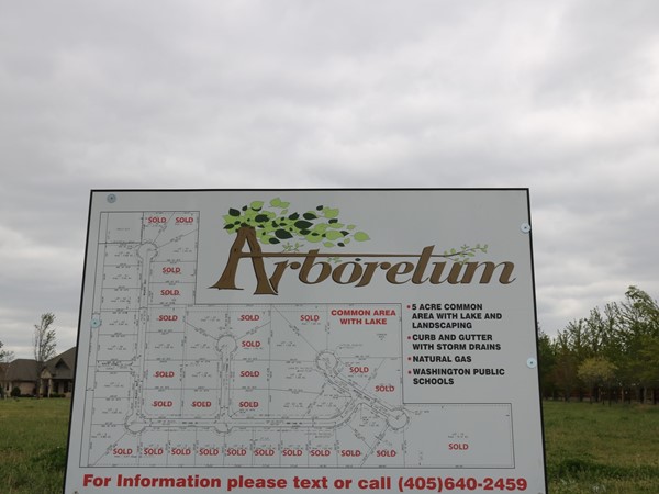 Looking to build? They still have some lots open to build your dream home in Arborelum 