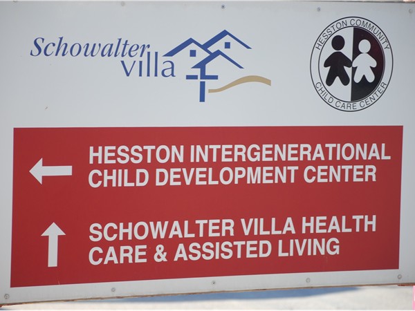 Hesston's innovative daycare program is popular with the senior residents 