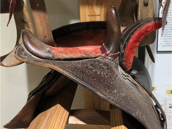 This saddle belonged to the Outlaw Belle Starr 