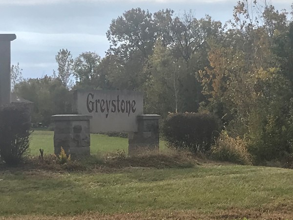 Greystone entrance in Grain Valley
