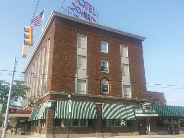 The historic Hotel Doherty
