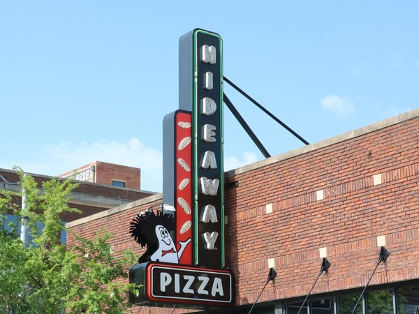Hideaway pizza is an Automobile Alley staple being one of the first restaurants in the area 