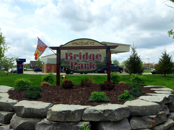 Bridge Park-  a butterfly garden is Clio's newest park at the corner of M-57 and Linden Road