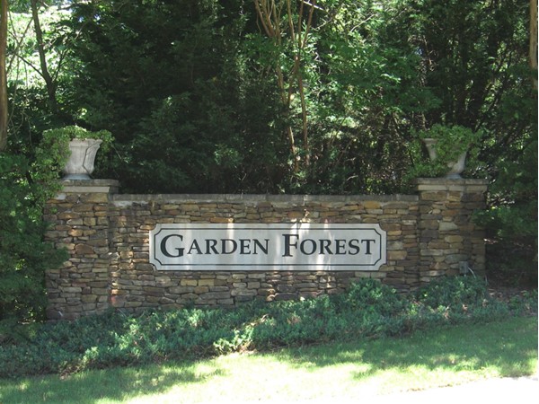 Garden Forest is a beautiful neighborhood with a wonderful sense of Americana