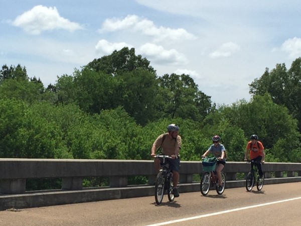 Cycling on the Natchez Trace Parkway