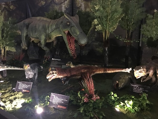 State Convention Center In Downtown Little Rock held Jurassic Quest on February 2019