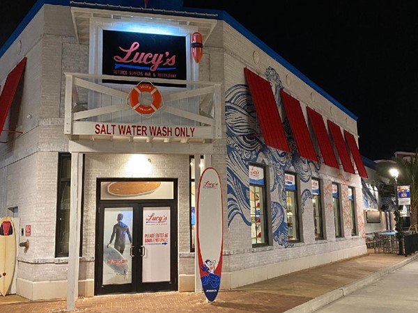 Lucy's Retired Surfer Bar and Restaurant at OWA in Foley