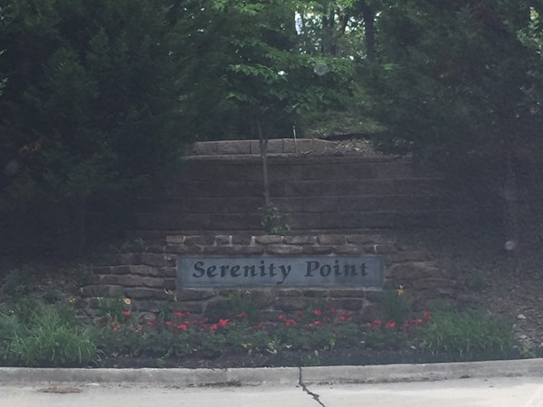 Serenity Point is a gorgeous lake front subdivision