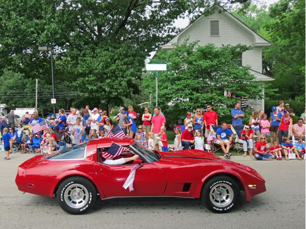 Lots of cool cars in the Lenexa Community Days Parade