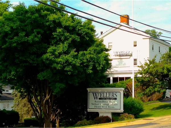 Wellers, a popular Saline wedding venue