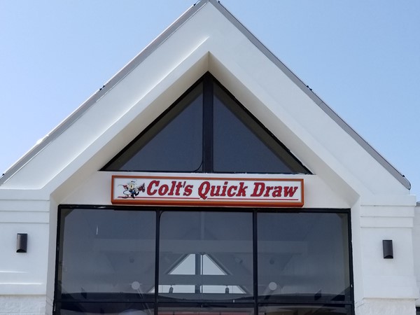 Colt's Quick Draw is a gas station on Highway 65 in Greenbrier near Woodridge