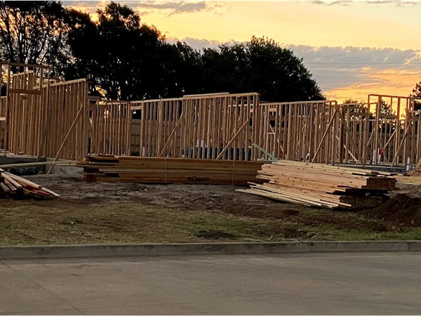 New construction in Cedar Lane