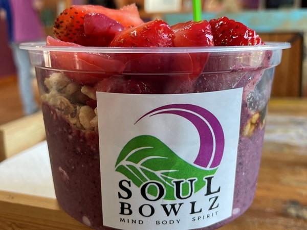 Body Bowl at Soul Bowlz in Fairhope- highly recommended 