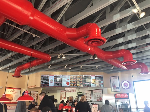 The new Freddy's Burger and Ice Cream Place is open in Standale and is super yummy