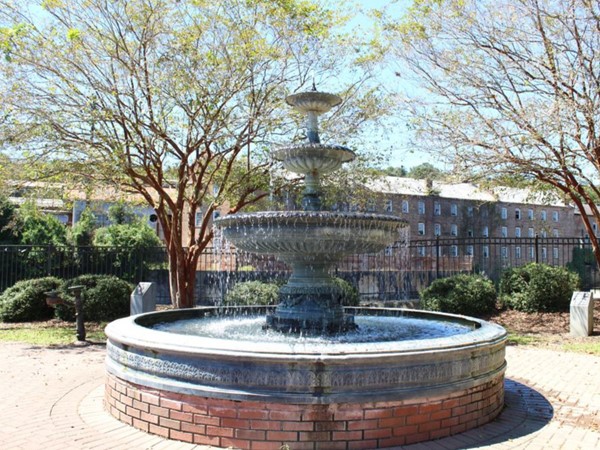 The Musgrove Fountain is an iconic landmark in Prattville, Alabama's Fountain City