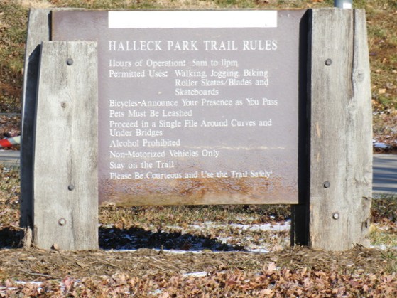 Walking & Biking Trail at Halleck Park